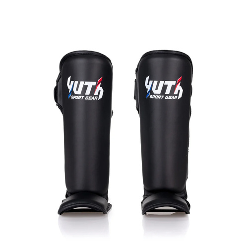 YUTH - Signature Line Shin Guards - Black/Extra Large